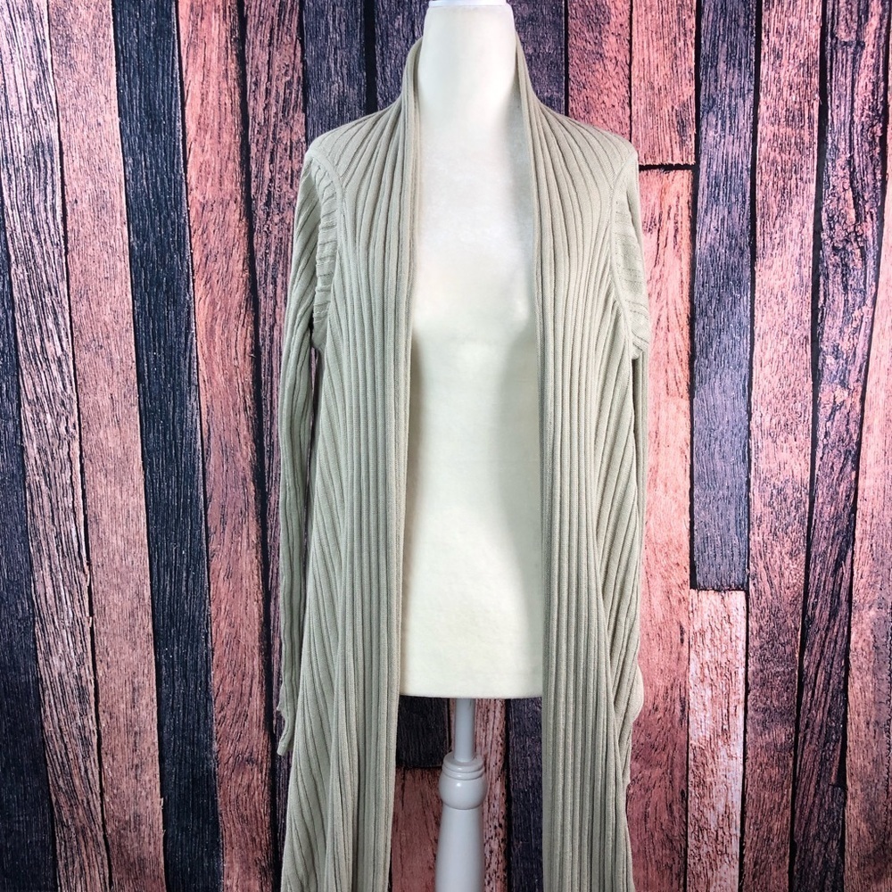 Sundance Knit Shawl Open Cardigan Sweater Sz Large